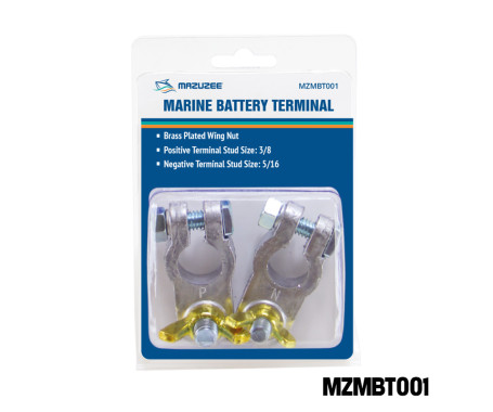 MAZUZEE - Marine Battery Wing Nut Terminals