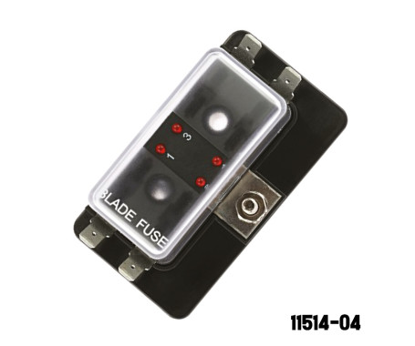 AAA - 4 Gang Blade Fuse Holder AAA - 4 Gang Blade Fuse Holder