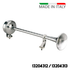 Single Horn, Stainless Steel Long (EMX1)