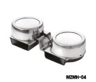 MAZUZEE - Stainless Steel Compact Horn (Dual)