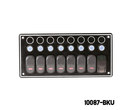 AAA - 7 Switches + 1 USB port Switch Panel AAA - 7 Switches + 1 USB port Switch Panel
