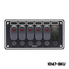 AAA - 5 Gang Switch Panel - With USB Port