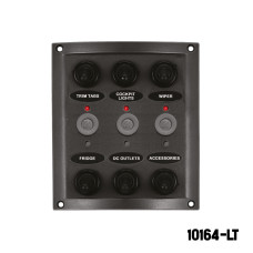 AAA - 6 Gang Switch Panel (With LED Indicators)