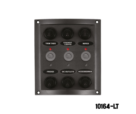 AAA - 6 Gang Switch Panel (With LED Indicators) AAA - 6 Gang Switch Panel (With LED Indicators)