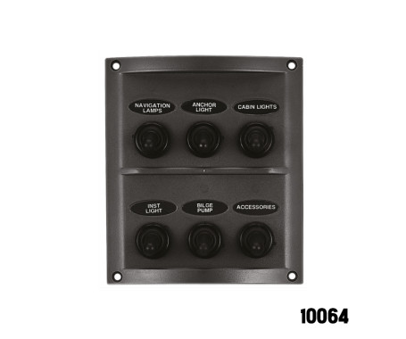 AAA - 6 Gang Switch Panel AAA - 6 Gang Switch Panel