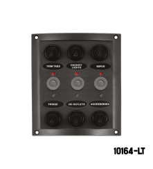AAA - 6 Gang Switch Panel (With LED Indicators)
