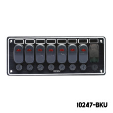 AAA - 7 Gang Switch Panel - With USB Port     