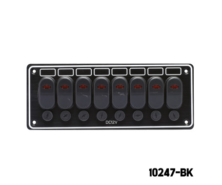 AAA - 8 Gang Switch Panel AAA - 8 Gang Switch Panel