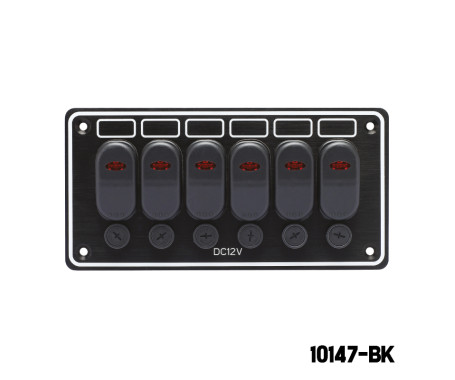 AAA - 6 Gang Switch Panel AAA - 6 Gang Switch Panel