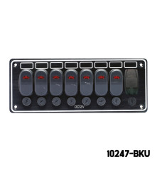 AAA - 7 Gang Switch Panel - With USB Port     
