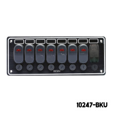 AAA - 7 Gang Switch Panel - With USB Port