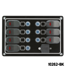 AAA - 7 Switches - 1 USB Port Switch Panel
