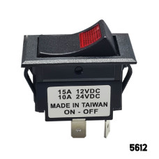 AAA - Illuminated Rocker Switch - 3 Pin