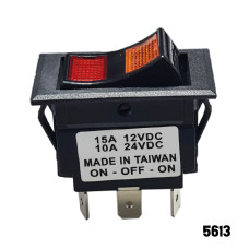 AAA - Illuminated Rocker Switch - 6 Pin