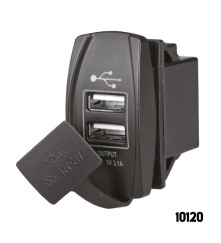 AAA - Duel USB Port With Cap