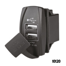 AAA - Duel USB Port With Cap