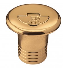 Brass Deck Filler with retractable handle - Fuel 38