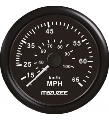 Speedometer 65MPH - Black - JY18203