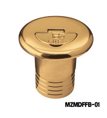 Brass Deck Filler with retractable handle - Fuel 38