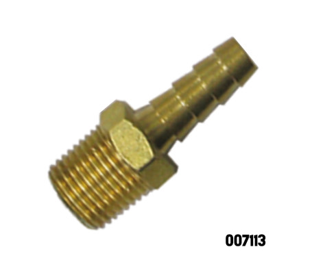 Brass Fuel Hose Barb - Suitable for 18-14550 & 18-14573