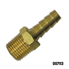 Brass Fuel Hose Barb - Suitable for 18-14550 & 18-14573