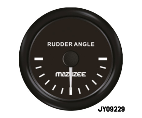 MAZUZEE - Rudder Angle Gauge - Black MAZUZEE - Rudder Angle Gauge - Black