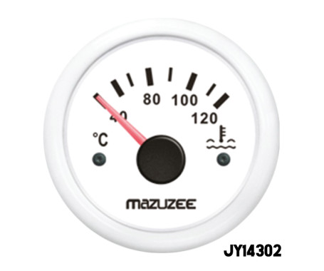 MAZUZEE - Water Temperature Gauge - White
