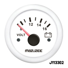 MAZUZEE - Volt Gauge - 8V - 16V - White