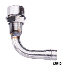 AAA - Chrome Plated Gas Tank Vent - Screen Face Down