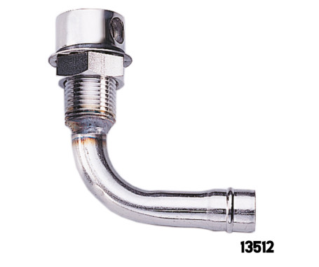 AAA - Chrome Plated Gas Tank Vent - Screen Face Down