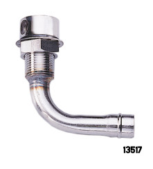 AAA - Chrome Plated Gas Tank Vent - Screen Face Up