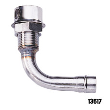 AAA - Chrome Plated Gas Tank Vent - Screen Face Up