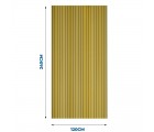 EVA Foam Decking With Adhesive  3M™ (Double Coated Tape 99786)  - MZMEDC1-LBRB
