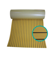 EVA Foam Decking With Adhesive 3M™ (Double Coated Tape 99786) - MZMEFC1-LBR