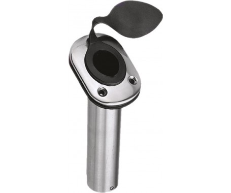 Stainless Steel Rod Holder (With PVC Cap)