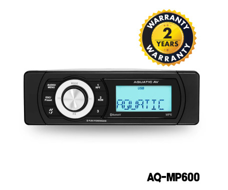 AQUATIC AV - MP6 Shallow Mount Stereo AQUATIC AV - MP6 Shallow Mount Stereo
