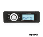 AQUATIC AV - MP6 Shallow Mount Waterproof Marine Stereo