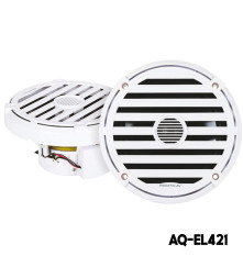 AQUATIC AV - ELITE 6.5” RGB Marine Speakers (White)