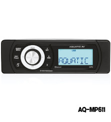 AQUATIC AV - MP6 Shallow Mount Waterproof Marine Stereo