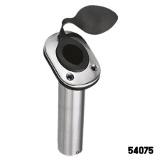 Stainless Steel Rod Holder (With PVC Cap)