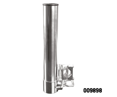 Stainless Steel Rod Holder (Rail Mount) Stainless Steel Rod Holder (Rail Mount)