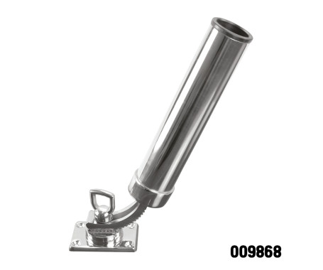 Stainless Steel Rod Holder (Adjustable Base) Stainless Steel Rod Holder (Adjustable Base)