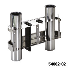 Stainless Steel Rod Holder - 2 Rods