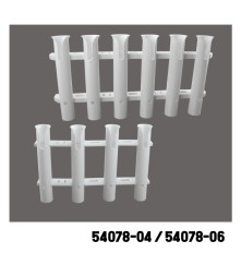 AAA - Tube Plastic Rod Holder