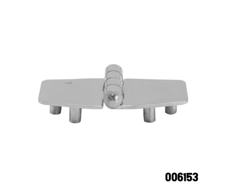 Hinge with Thread Shank M5 - AISI 304