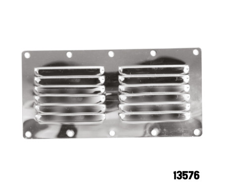 AAA - Louvered Vent, S.S. 304 (Previous Part No. 00575-02) AAA - Louvered Vent, S.S. 304 (Previous Part No. 00575-02)