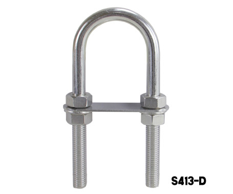 U Bolt S.S. 316 W / Double NUT