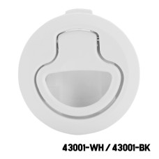 AAA - Lift Handle Flush Latch - White