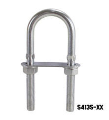 U Bolt, S.S. 316 W / Single NUT