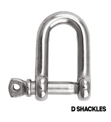D Shackle, AISI 316